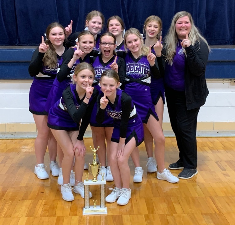 Clinton County Conference Cheer Champs!