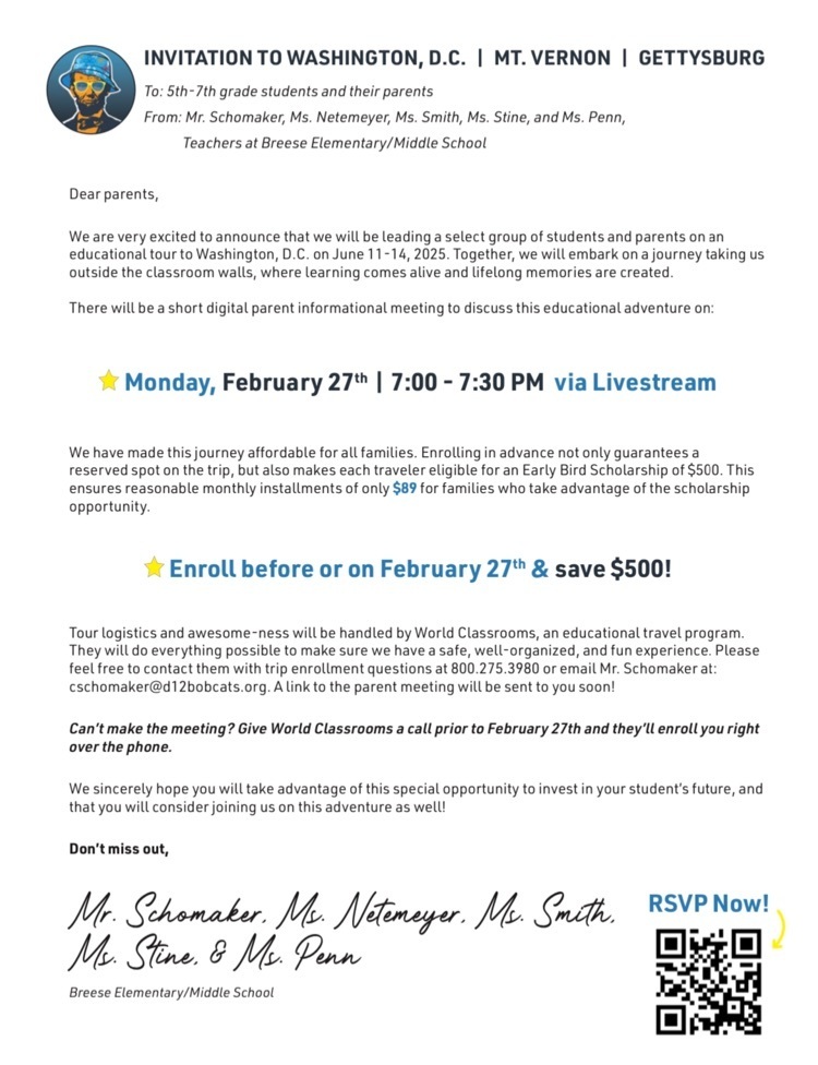 DC Trip Info