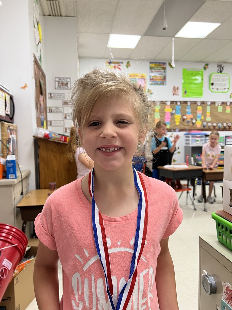 Congratulations to first grader Adi for completing all of her AR assigned readers. Keep up the great work!